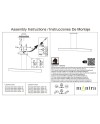 HANOK * LÁMPARA LINEAL LED 38W 4000K 110º NEGRA